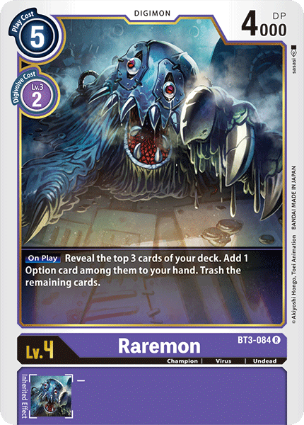 Raremon [BT3-084] [Release Special Booster Ver.1.0]