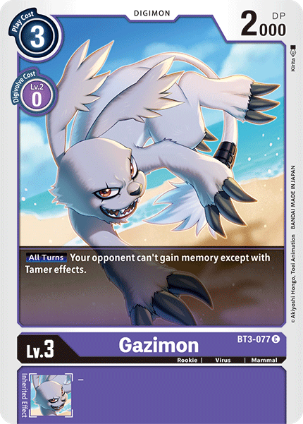 Gazimon [BT3-077] [Release Special Booster Ver.1.5]
