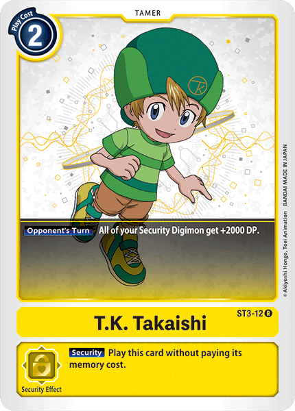 T.K. Takaishi [ST3-12] [Starter Deck: Heaven's Yellow]