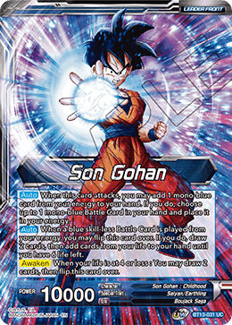 Son Gohan // SS2 Son Gohan, Pushed to the Brink (Uncommon) (BT13-031) [Supreme Rivalry]