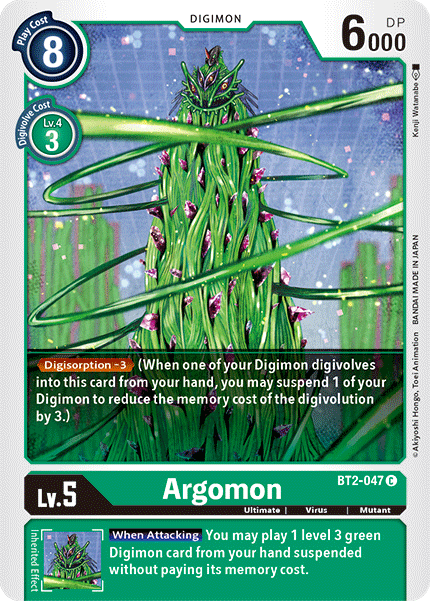 Argomon [BT2-047] [Release Special Booster Ver.1.5]