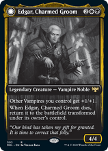 Edgar, Charmed Groom // Edgar Markov's Coffin [Innistrad: Double Feature]