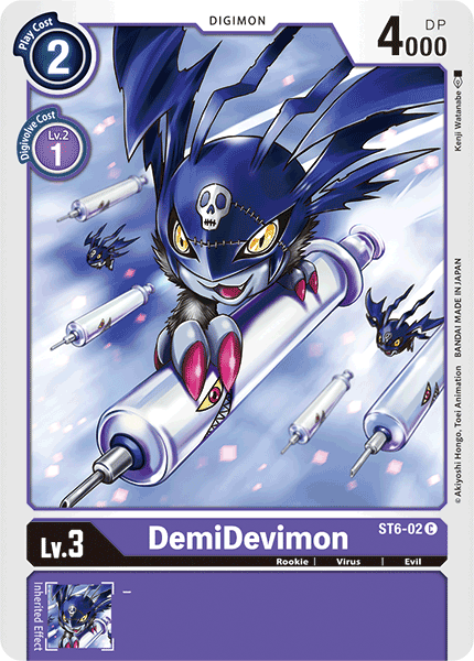 DemiDevimon [ST6-02] [Starter Deck: Venomous Violet]