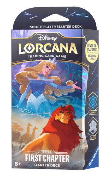 Disney Lorcana: The First Chapter - Sapphire & Steel - Starter Deck