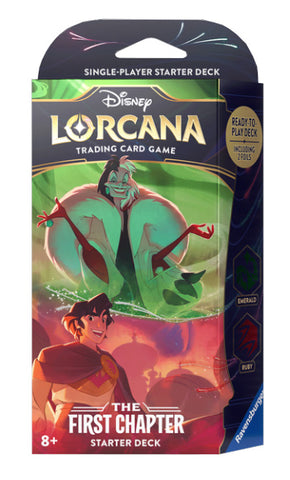 Disney Lorcana: The First Chapter - Emerelad & Ruby - Starter Deck (In-Store Only)