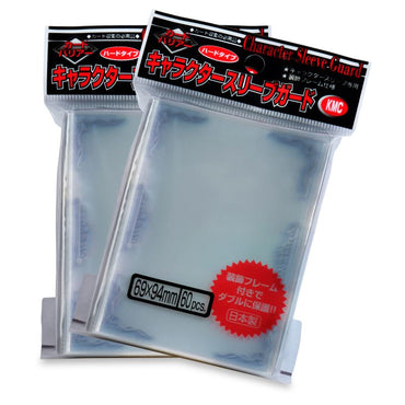 KMC Character Sleeve Guard - Silver - 69x94 mm - Clear 60ct
