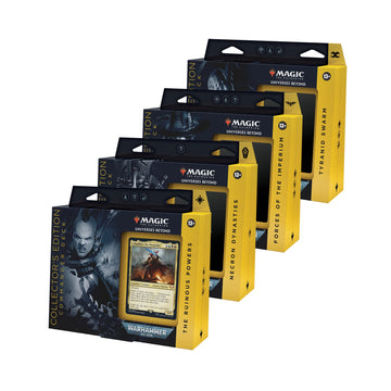 MTG - Warhammer 40K - Collector's Edition Commander Decks (Set of 4)