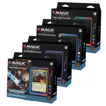 MTG - Warhammer 40K - Commander Decks (Set of 4)