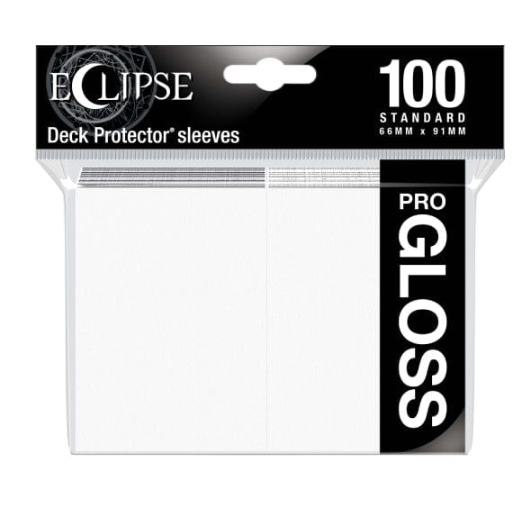 Ultra Pro - Gloss Eclipse - Standard Size 100ct - Arctic White