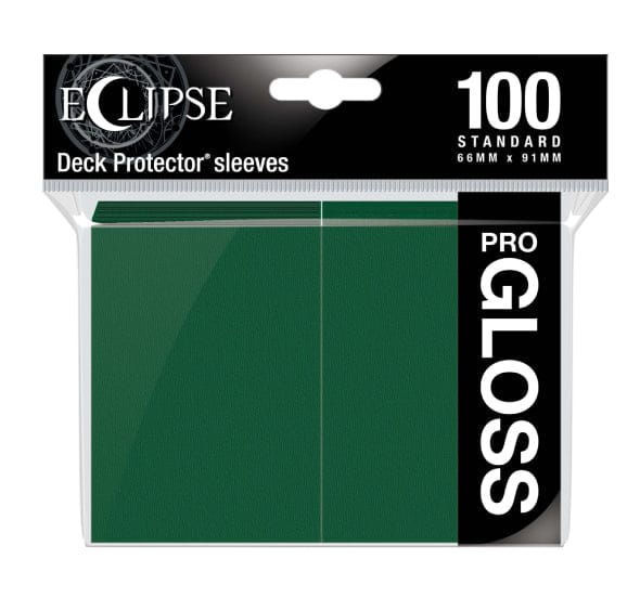 Ultra Pro - Gloss Eclipse - Standard Size 100ct - Forest Green
