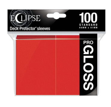 Ultra Pro - Gloss Eclipse - Standard Size 100ct - Red