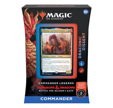 MTG - Battle for Baldur's Gate - Commander Deck (Draconic Dissent)