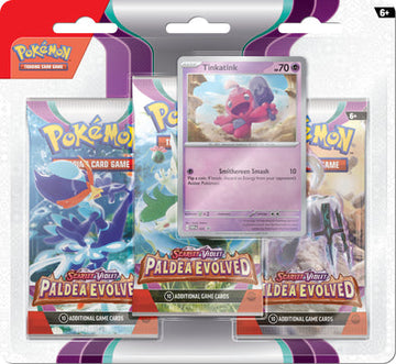 Pokemon - Paldea Evolved - 3 Pack Blister - Tinkatink