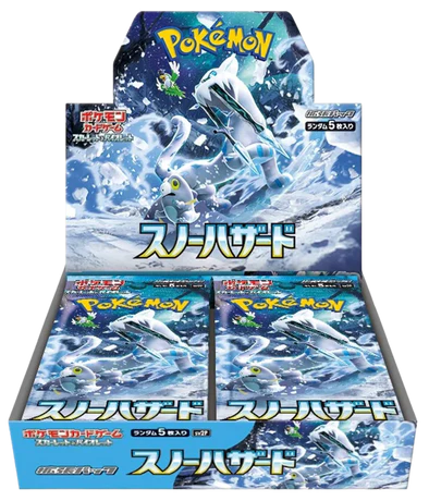 Pokémon - Snow Hazard - Booster Box (JAPANESE)