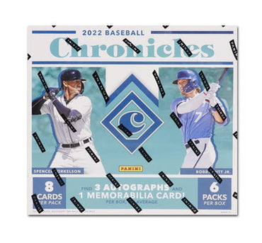 2022 Panini Chronicles MLB Baseball Hobby Box