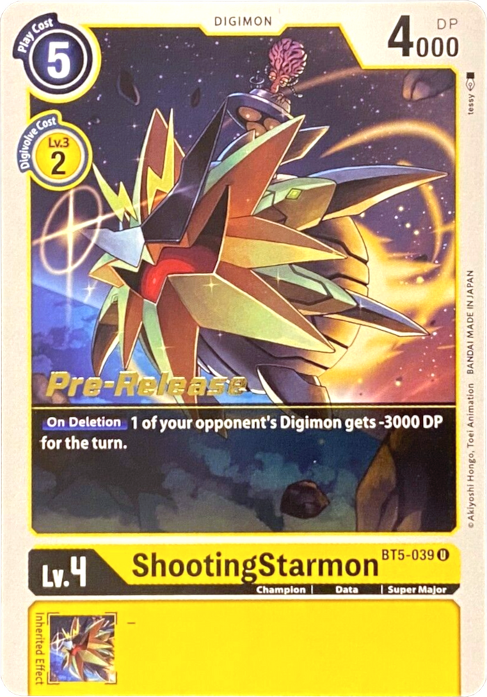 ShootingStarmon [BT5-039] [Battle of Omni Pre-Release Promos]