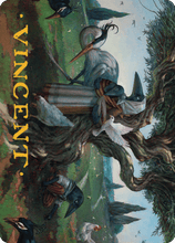 Kindred Discovery Art Card (Gold-Stamped Signature) [Commander Legends: Battle for Baldur's Gate Art Series]