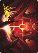 Sol Ring Art Card (Gold-Stamped Signature) [The Lord of the Rings: Tales of Middle-earth Art Series]