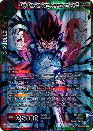 Kaio-Ken Son Goku, Defender of Earth (SPR) (BT7-111) [Assault of the Saiyans]