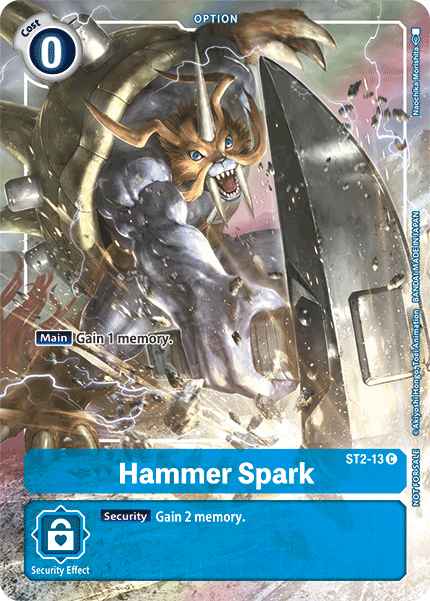 Hammer Spark [ST2-13] (Tamer's Evolution Box) [Starter Deck: Cocytus Blue Promos]