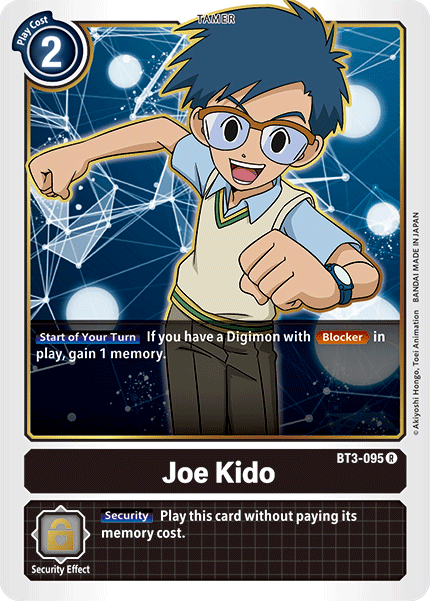 Joe Kido [BT3-095] [Release Special Booster Ver.1.5]