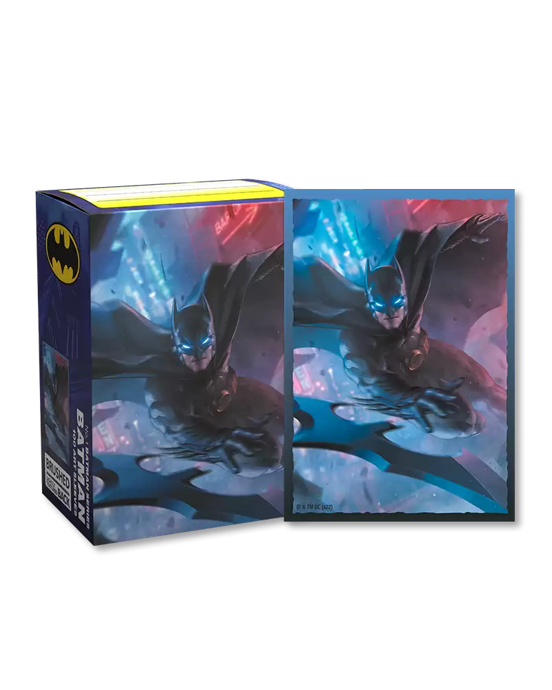 Dragon Shield - 100ct Standard Size - Brushed Art - Batman
