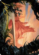 Slagwoods Bridge Art Card (Gold-Stamped Signature) [Modern Horizons 2 Art Series]
