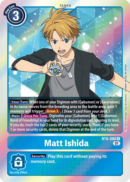 Matt Ishida [BT6-088] [Double Diamond]