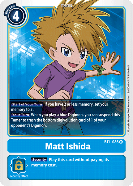 Matt Ishida [BT1-086] [Release Special Booster Ver.1.0]