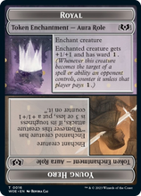 Royal Role // Young Hero Role Token [Wilds of Eldraine Tokens]