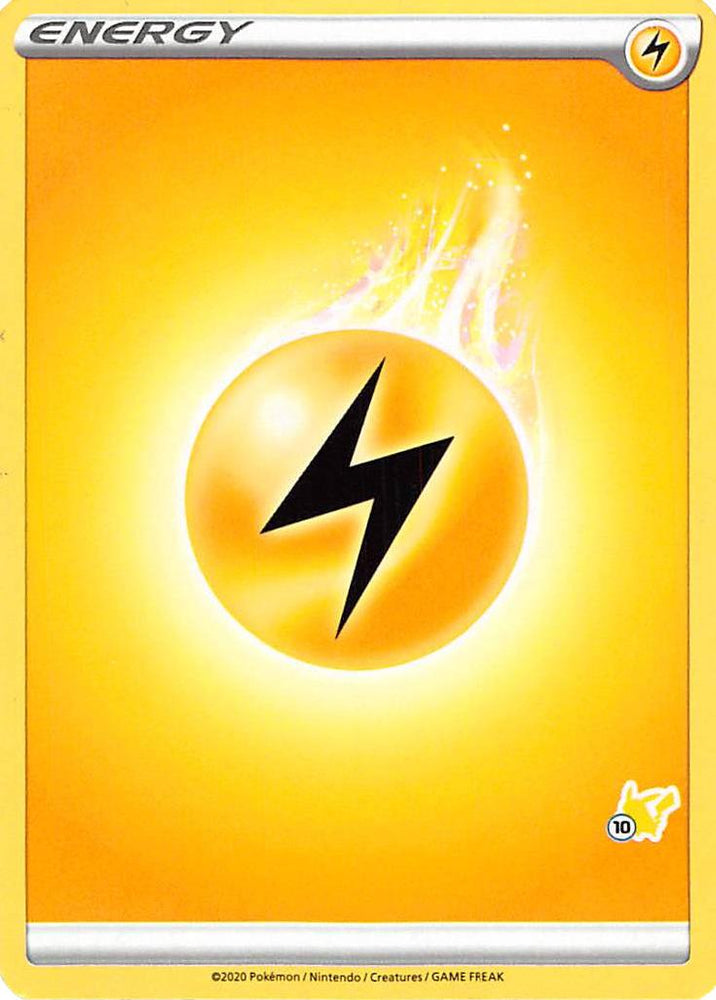 Lightning Energy (Pikachu Stamp #10) [Battle Academy 2022]