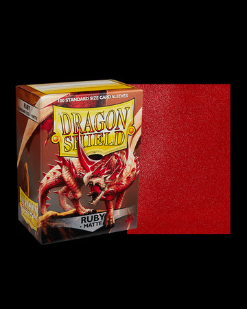 Dragon Shield - 100ct Standard Size - Matte - Various Colours