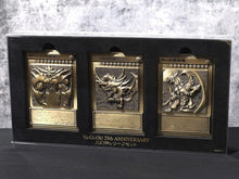 Yugioh OCG 25th Anniversary Egyptian God Cards Relief Set