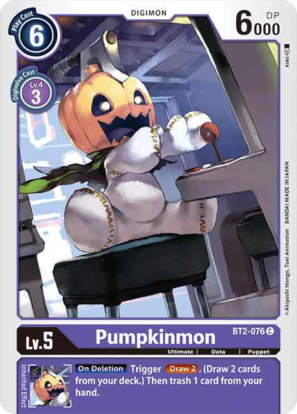 Pumpkinmon [BT2-076] [Release Special Booster Ver.1.0]