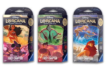 Disney Lorcana: The First Chapter - Starter Deck Bundle of 3 (Pre-Order)