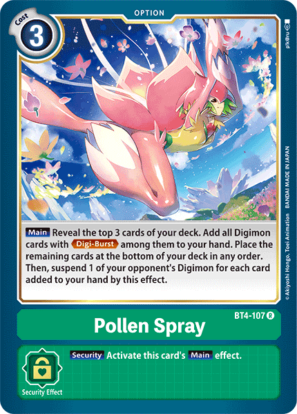 Pollen Spray [BT4-107] [Great Legend]