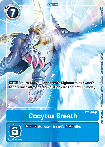 Cocytus Breath [ST2-16] (Tamer's Evolution Box) [Starter Deck: Cocytus Blue Promos]