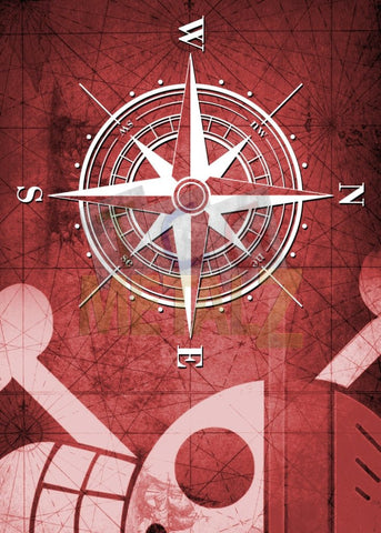 One Piece - Edward Newgate [R] - Metal Card