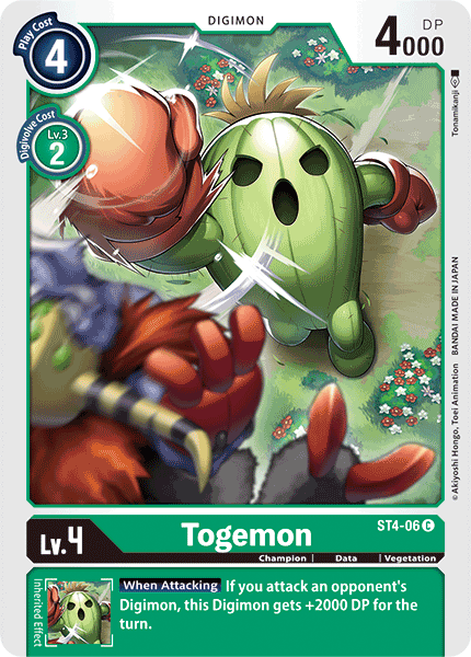 Togemon [ST4-06] [Starter Deck: Giga Green]