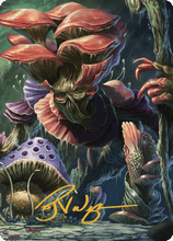 Myconid Spore Tender Art Card (Gold-Stamped Signature) [Commander Legends: Battle for Baldur's Gate Art Series]