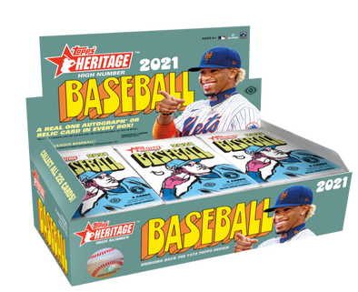 2021 Topps Heritage Baseball High Number Hobby Box