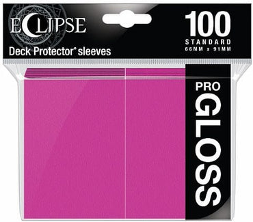 Ultra Pro - Gloss Eclipse - Standard Size 100ct - Hot Pink
