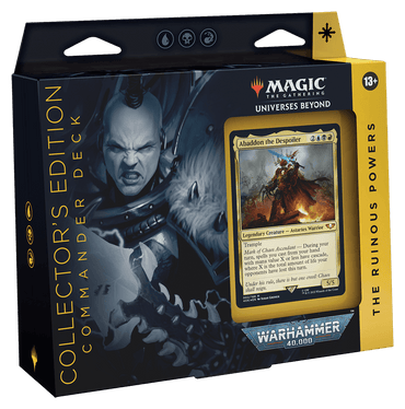 MTG - Warhammer 40K - Collector's Edition Commander Deck (The Ruinous Powers)
