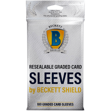 Beckett Shield - Graded Sleeves - 100ct - Clear